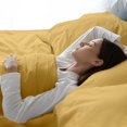 thumbnail image 3 of EGYPTIAN COMFORT - Silky Smooth Lightweight Bed Sheet Set - Brushed Micro - Deep Pocket - 4 Piece Set - Full - Gold, 3 of 6
