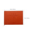 thumbnail image 2 of OULII 1Pc Financial Books Receipt Book Paper Brown for Students, 2 of 8