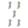 thumbnail image 3 of relayinert Belle Robe en Dentelle Florale Applique Patch pour Robes de Mariage Uniques Robe de Mariage Unique Dentelle Applique Gris 5Set, 3 of 6