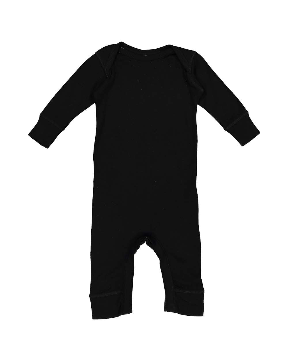 Infant Long Legged Baby Rib Bodysuit, NB, Black
