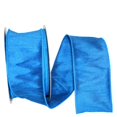 thumbnail image 1 of Reliant Ribbon 92975W-050-40H 20.5 Po 20 Yards Dupioni Supreme Wired Edge Ribbon, Royal, 1 of 3