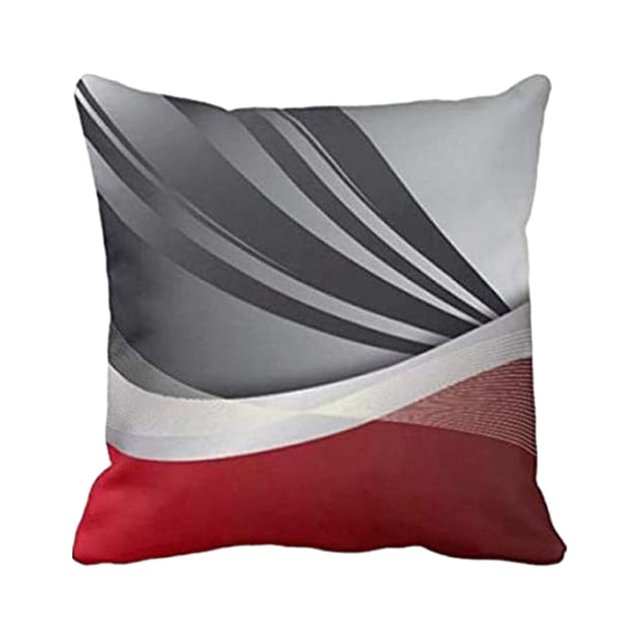 ZheElen Taie d'Oreiller Résistante aux Rides en Polyester pour Canapé Housse de Coussin Décorative Durable et Facile d'Entretien W0081-31