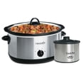 thumbnail image 2 of Refurbished Crock-Pot SCV803SS-033 8 Quart Stainless Steel Oval Slow Cooker, 2 of 4