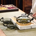 thumbnail image 1 of TIMIFIS A Kettle Heated Teapot High Borosilicate Glass Rats Tail Pot +2 Rats Tail Cups Kitchen Appliances, 1 of 7
