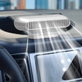 thumbnail image 3 of Universal Car Turbo Fan, Dual Bladeless Design, USB Rechargeable 2400mAh Battery, Quiet Cooling for Dashboard and Office, 3 of 6