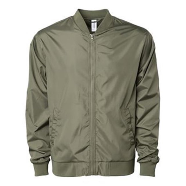 Independent Trading B35076647 Veste Bomber Légère, Armée - 2TG