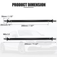 thumbnail image 3 of Unique Bargains 2pcs 200mm 7.87' Car Splitter Support Rods Adjustable Front Rear Bumper Lip Splitter Strut Rod Tie Support Bars Black, 3 of 7