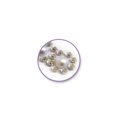 thumbnail image 2 of Jewel Border Stickers - White Pearl Floral, 2 of 2