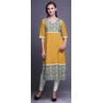 thumbnail image 2 of Bimba Printed Straight Kurtis For Women Panel Kurta Summer Tunic, 2 of 5