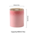 thumbnail image 2 of Qeeadeea/French Gradient Ceramic Sugar Pot With Lid, Solid Sugar Bowl With Spoon, Porcelain Spice Jar, Kitchen Decoration Storage-Pink-400ml/14oz, 2 of 9