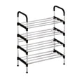 thumbnail image 2 of TopLLC Shoe Rack, Shoe Rack Organizer Shoe Rack-multi-layer- Economical Entrance Assembly-multifunctional Plastic-4-layer Storage-wrought Iron Dormitory Storage Rack shoe rack, 2 of 5