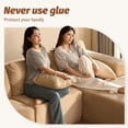thumbnail image 4 of BIGSYY Siège Simple Confortable, Assise Confortable, Aucun Assemblage Requis, Camel, 4 of 5