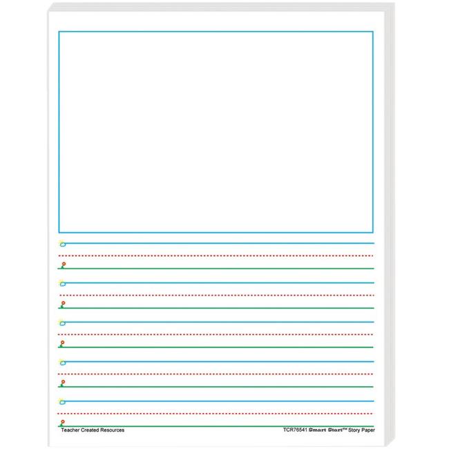 Smart Start 1-2 Story Paper - 100 Sheets Per Pack - Pack of 2