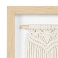 thumbnail image 3 of Œuvre d'art encadrée de Macramé tissé Design 2 hometrends, 3 of 8