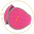 thumbnail image 3 of Cache-Oreilles Pliables Chauds d'Hiver pour Femmes Hommes Fuchsia m (17.3 Pouces x4.7 Pouces), 3 of 5