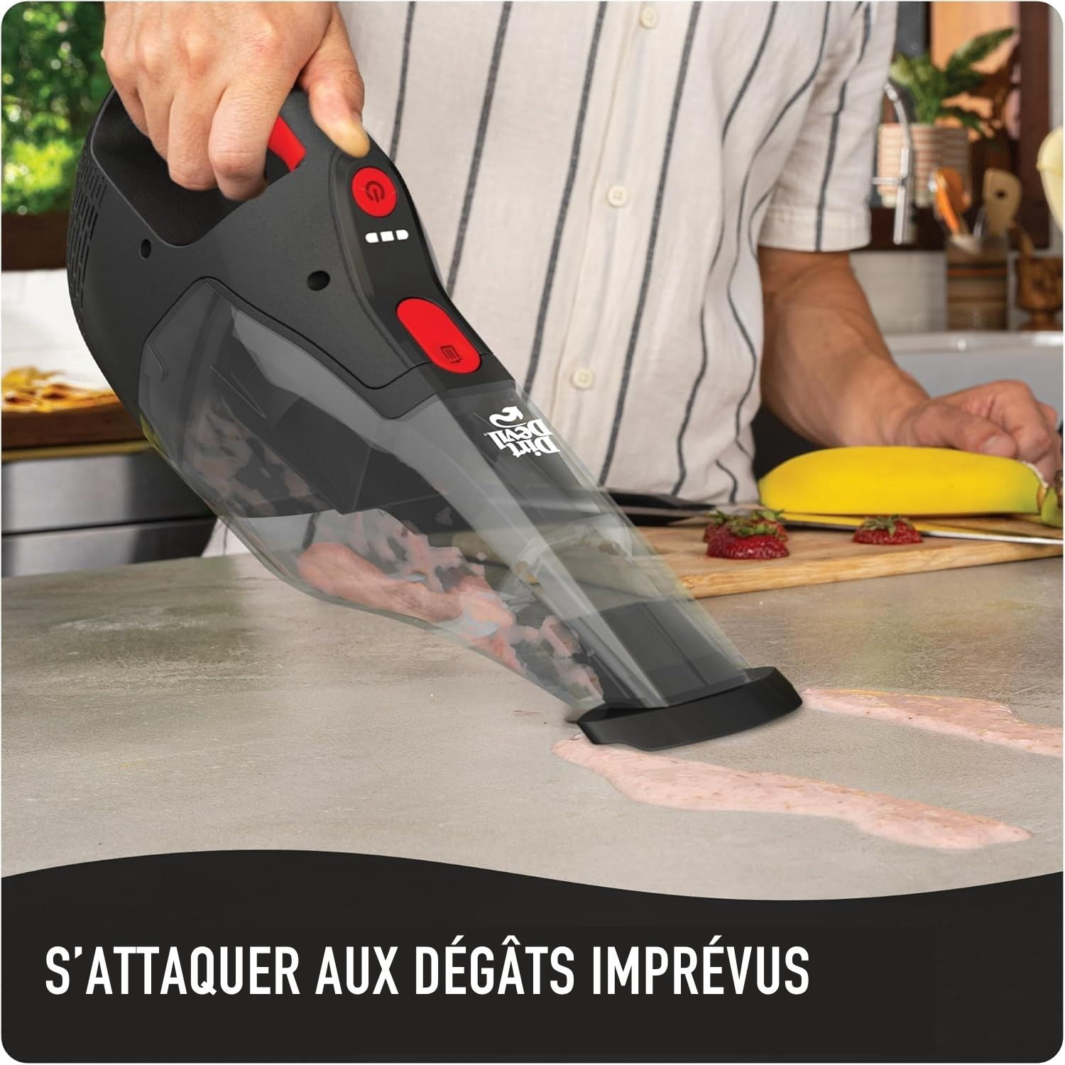 Dirt Devil Wet & Dry +16V Cordless Hand Vacuum Cleaner