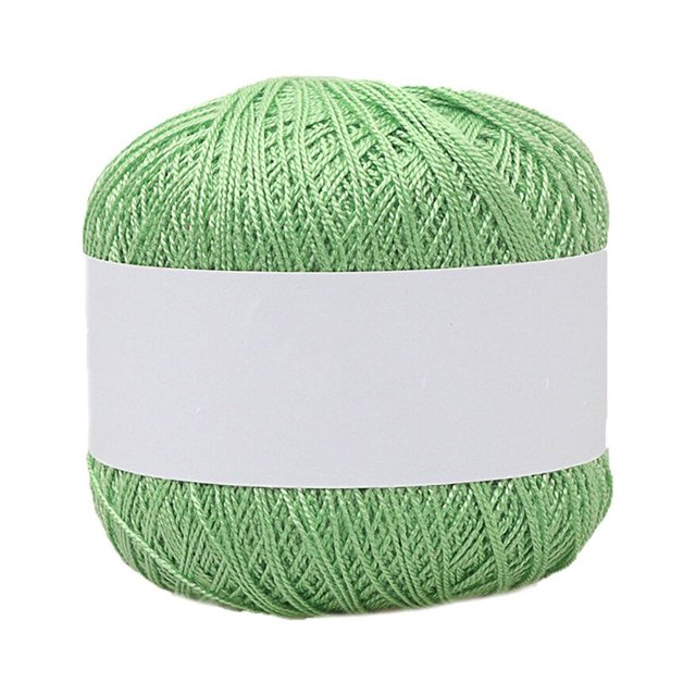ziyahi Knitting Thread Cotton Crochet Yarn Embroidery Clothes Sweater Tapestry Weave Line DIY Accessory, Fruit Green