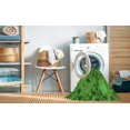 thumbnail image 2 of Ahgly Company Machine Washable Indoor Round Transitional Green Area Rugs, 4' Round, 2 of 7