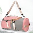 thumbnail image 1 of Kcavykas Clearance Sales Home Storage Organiser The Crowdsource Design Duffel Bag with 7 Optimal Compartments including Water Resitive Pouch Dry Wet Separated Gym Bag Sport Training Handbag Yoga Bags, 1 of 8