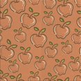 thumbnail image 1 of Ahgly Company Tapis de Zone Carré Orange Lavable en Machine, 7 Pieds Carré, 1 of 7
