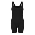 thumbnail image 4 of 2025 Women's Jumpsuit Women Yoga Rompers Workout Women Rompers and Jumpsuits Ribbed Square Neck Sleeveless Sleek, 4 of 5
