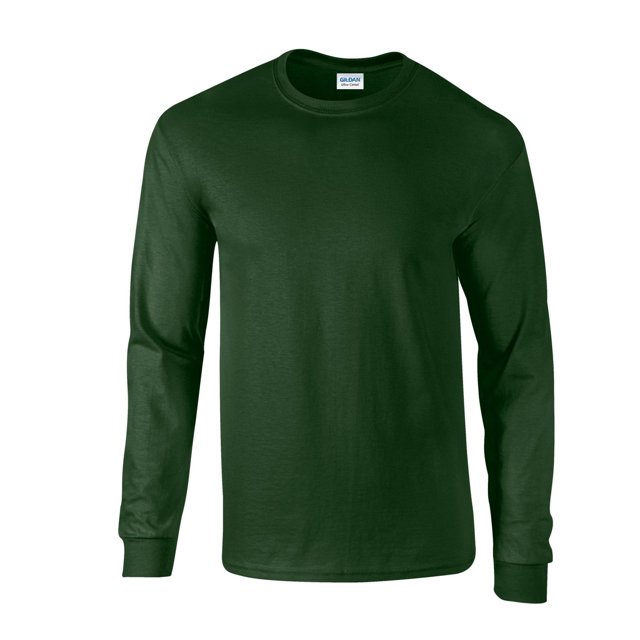 Gildan T-Shirt à Manches Longues en Coton Ultra Uni pour Adulte