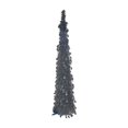 thumbnail image 2 of Sapin De Noël Pop-Up Noir Avec Support, 2 of 4