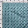 thumbnail image 3 of oneOone Polyester Spandex Turquoise Blue Fabric Sewing Material Print Fabric By The Yard 56 Inch Wide, 3 of 5
