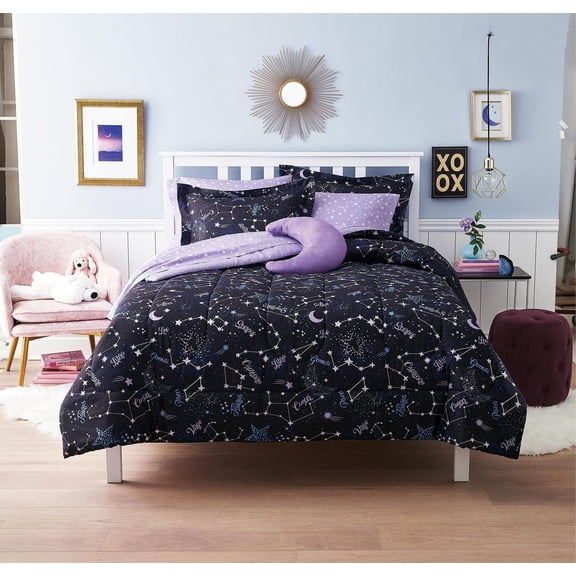 Mainstays Kids Zodiac Charms Piece Bed in a Bag