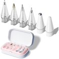 thumbnail image 1 of LinQingQ Replacement Tips for Apple Pencil Pro (1st/2nd Gen & USB-C), Upgraded iPad Pen Tips with Carrying Case, Precise Stylus Accessories - 6 Pack, Pink, 1 of 1