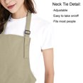 thumbnail image 4 of TOPTIE Ensemble de Toque de Chef Ajustable en Toile de Coton pour Adultes, Hommes et Femmes, 4 of 7