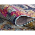thumbnail image 2 of Rug Branch Savannah 2' x 2' (Exact Size: 2'3" x 2') Boho Indoor Doormat Rug, Yellow Blue, Abstract - Entryway, Hallway, Bathroom, and Kitchen, 2 of 3