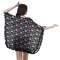 thumbnail image 4 of Moomaya Vêtements de Plage Imprimés pour Femmes Boléro à Franges Cache-Maillot Cardigan, 4 of 5