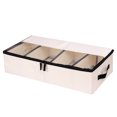 thumbnail image 2 of Boîte de Rangement Pliable pour Chaussures Sac de Rangement en Tissu Épais Transparent HU1067, 2 of 3