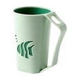 thumbnail image 3 of Sentmoon Bathroom Cups 1 Toothbrush Cup Holders Shower Water Cup Toothbrush Cup with Handle Mouthwash Cup Toothpaste Travel Toothbrush Practical Storage Cup Plastic Cup Couple Home, 3 of 7