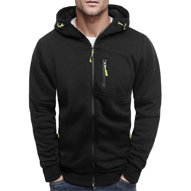 Winter Splice Tops Sleeve Large Tall Jacket Men Blouse Men's with Zip Den Jacket Cap Long Sweater Men's Matching Windbreakers for Couples Coats Jackets