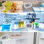 Refrigerator , Memory Function White Practical Reliable  F Switched Digital Freezer   for Home