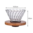 thumbnail image 3 of Coffee Dripper Cup Brewer Unique Drip Coffee Maker for Coffee Elegant Large, 3 of 7
