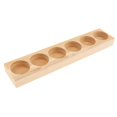 thumbnail image 1 of Milaget Handmade Wooden Essential Oil Displaying Storage Organizer Rack Stand Holder for 6 Slots, 1 of 9