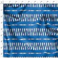 thumbnail image 4 of Soimoi Blue Silk Fabric Bottle Bar Decor Fabric Printed Yard 44 Inch Wide, 4 of 5