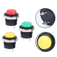 thumbnail image 2 of 12V 16mm Starter Switch Boat Horn Momentary Push Button Metal For Car Boat Track, 2 of 4