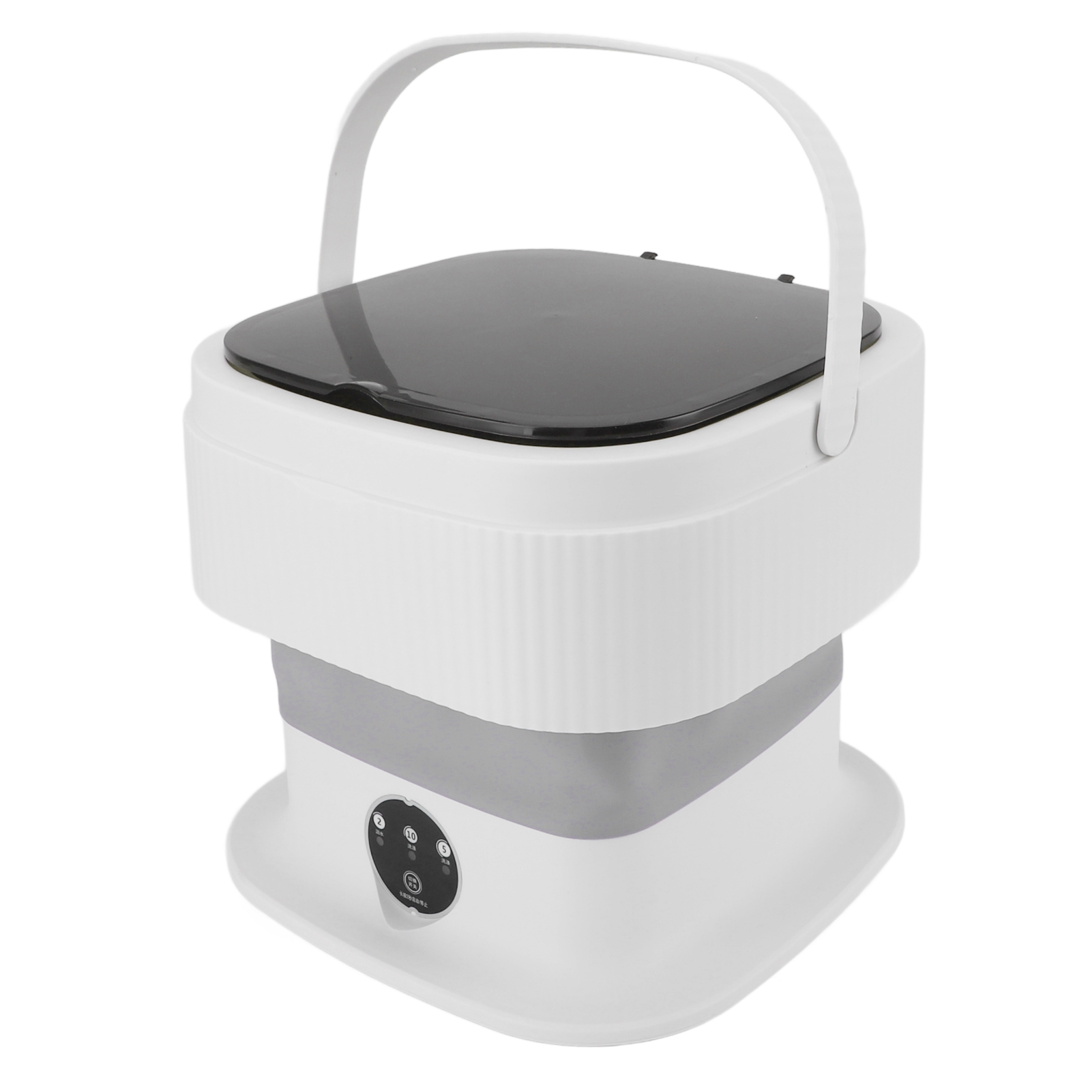 Portable Mini Foldable Washer, 40W Portable Washing Machine, Mini Washer, 10L Large Capacity Foldable, Underwear Washer Machine for Dorm Hotel Travel