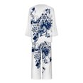 thumbnail image 5 of Tenues Deux Pièces pour Femmes 2 Pcs Pyjama Confortable pour la Maison à Col Rond à Manches Longues Ensemble de Sport Ensembles de Pantalons Femmes Tenues 2 Pcs en Liquidation, 5 of 5