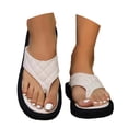 thumbnail image 3 of Summer Flip Flops Cloud Slippers Slides for Women Cute Beach Flip Flops House Slipper Sandals Non-Slip Flip Flops Slippers, 3 of 9