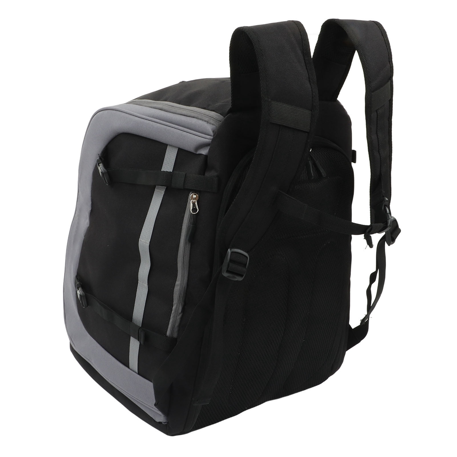 Ski Boot Bag, Snowboard Backpack Black Gray Widely Used 65L  For Camping