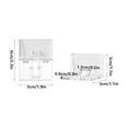 thumbnail image 3 of PRETXORVE Perforation-free Sliding Door And Window Transparent Stopper Hidden Door And Window Lock Type Household Lock, 3 of 9