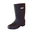 thumbnail image 2 of Milaget Bottes de Pluie pour Femmes Imperméables Mi-Mollet Bottes de Pluie pour Extérieur Voyage Randonnée Noir Taille EU 38, 2 of 9