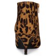 thumbnail image 2 of Unique Bargains Women's Cutout Stiletto Heels Ankle Booties, 2 of 8