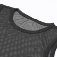 thumbnail image 4 of Faithtur Male Mesh Sleeveless Fishnet Tank Tops,Workout Underwear Vest, 4 of 10