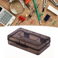 thumbnail image 2 of Kids Pencil Box, Professional Art Student Plastic Pencil Box Case, School Classroom Portable Clear Pencil Case, Painting Tool Storage Container for Pencils, Markers, Sticky Notes, 2 of 8